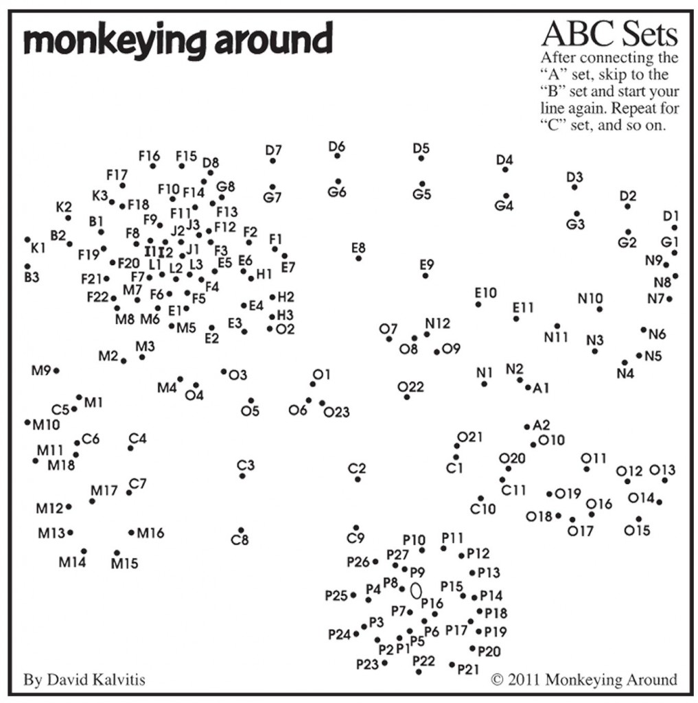 The Greatest Dot-to-Dot Book - ABC Sets Instructions