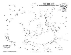 Easter Sample Dot-to-Dot Puzzle