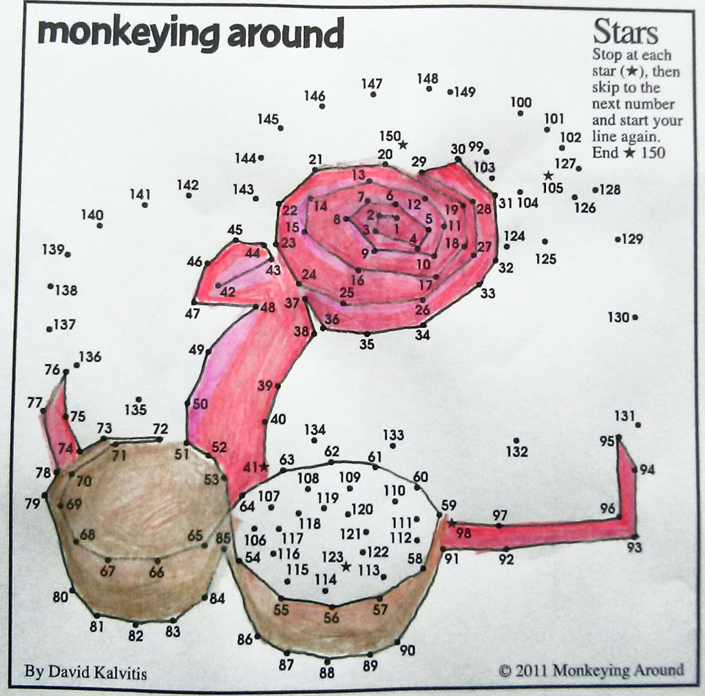 Greatest Dot-to-Dot Valentine's Day Puzzle