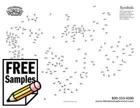 Free Printable Connect the Dot Puzzle Download Greatest Dot-to-Dot Super Challenge Book 6 Symbols Dot-to-Dot sample